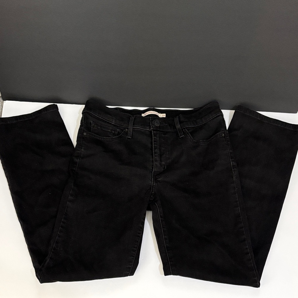 Levi’s   Black Straight Leg Women's Jeans
